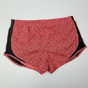 Nike Dri Fit Tempo Pink Animal Print Running Shorts Medium